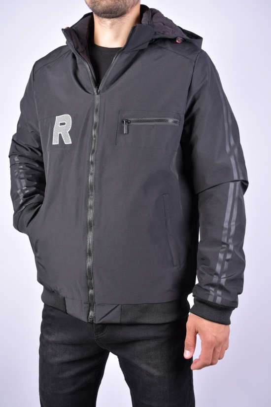 Куртка чоловіча демісезонна (кол. чорний) двох стороння Розміри в наявності : 46, 48, 50, 52, 54 арт.EM2368