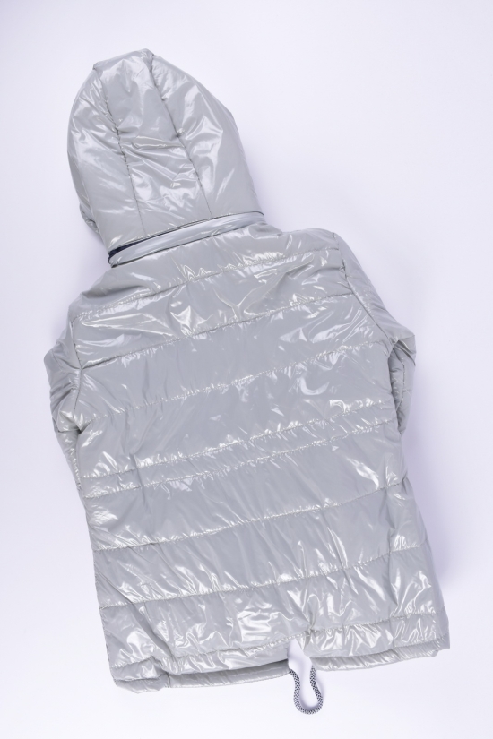 Куртка для дівчинки демісезонна (кол. сірий) Зріст в наявності : 116, 122 арт.NEWFASHION