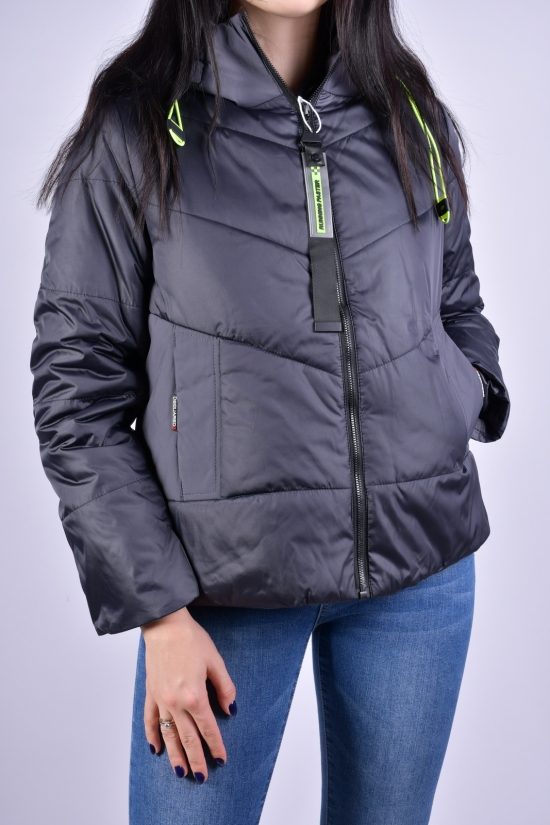 Куртка женская демисезонная (цв.cерый) болоневая D.S Размер в наличии : 48 арт.M21013