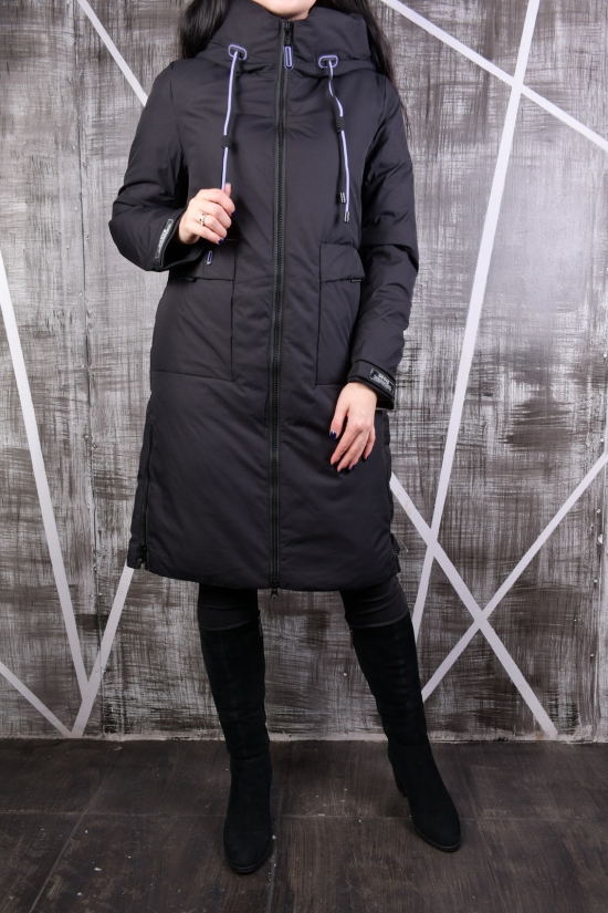 Пальто жіноче зимове color.1 (утеплювач тинсулейт) "QARLEVAR" Розмір в наявності : 46 арт.812