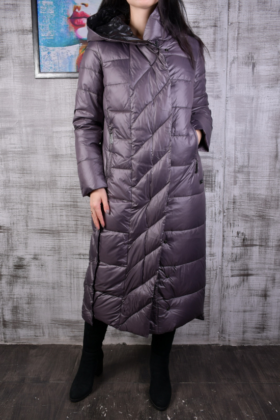 Пальто жіноче з плащівки зимові (color D023) HaiLuoZi" Розміри в наявності : 44, 46 арт.HY6037