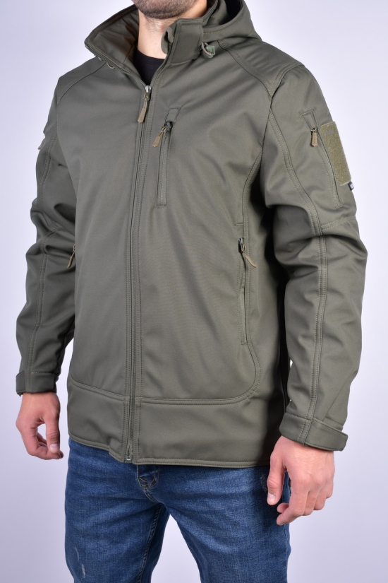 Куртка мужская на флисе (цв.хаки) зимняя "COMBAT tactical" Размер в наличии : 50 арт.305C-001