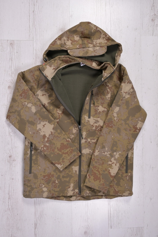 Куртка мужская на флисе (цв.хаки) зимняя "FLAS tactical" Размеры в наличии : 44, 46 арт.683104