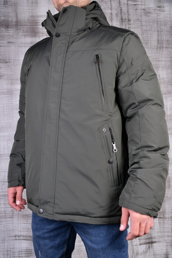 Куртка чоловіча з плащової тканини зимова (COL. 3) "F-TSH" Розмір в наявності : 62 арт.A-28