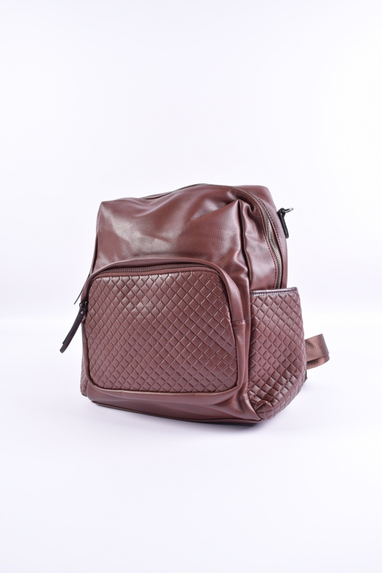 Жіночий рюкзак (цв. коричневий) розмір 36/26/10 см. арт.MC127