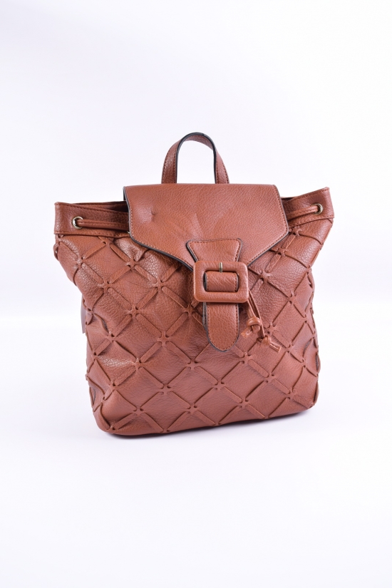 Рюкзак-сумка женская (цв.коричневый) размер 29/27/13 см. арт.HJ781