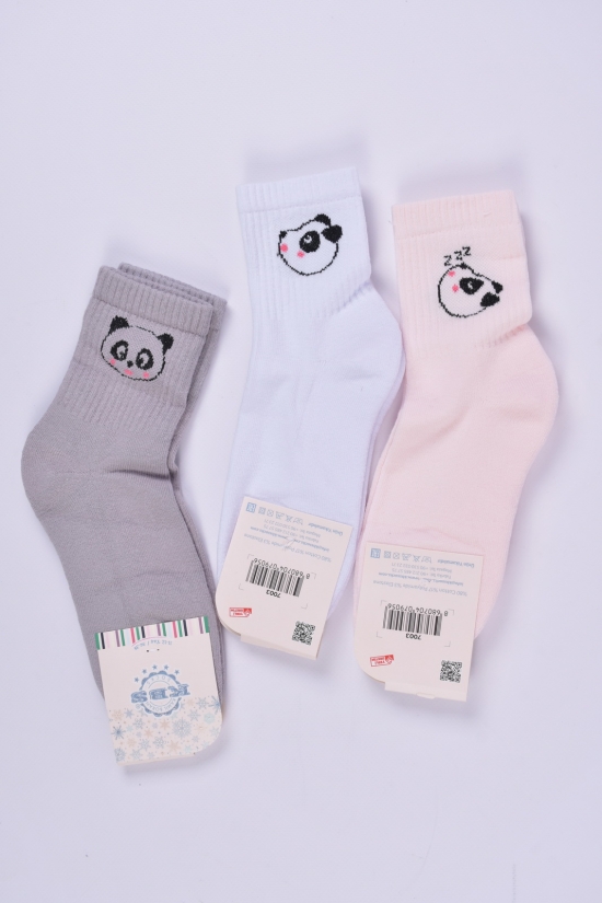 Шкарпетки для дівчинки (11-12) KBS розмір 36-38 (махрова устілка) арт.3-20264