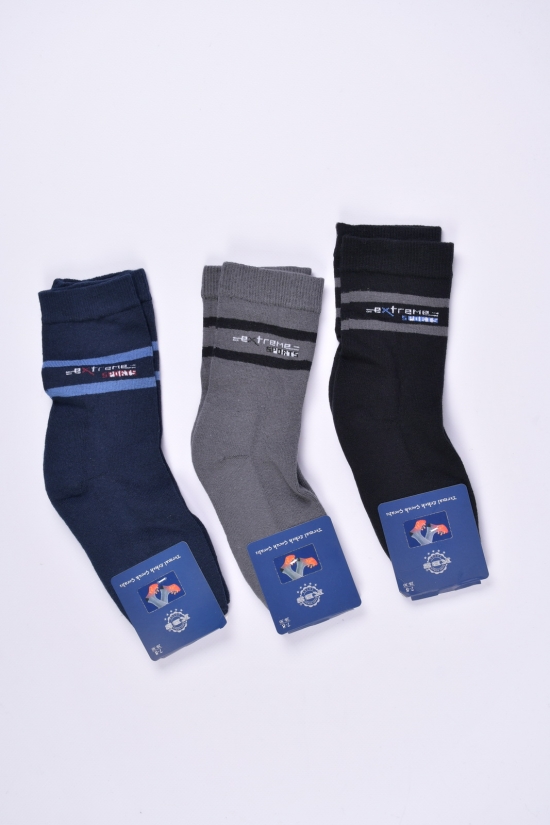 Шкарпетки для хлопчика (7-8) KBS розмір 28-30 (махрова устілка) арт.3-20245
