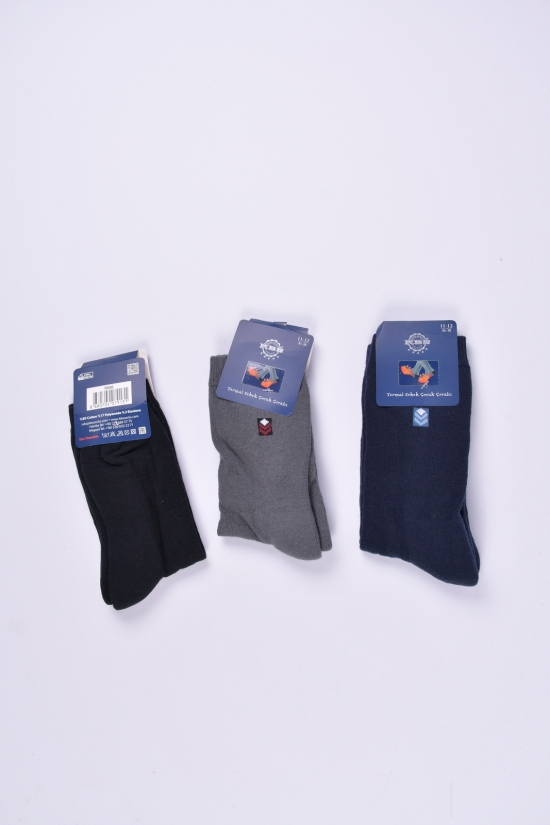 Шкарпетки для хлопчика (11-12) KBS розмір 36-38 (махрова устілка) арт.3-20246