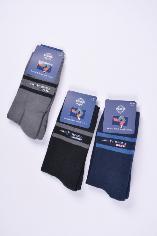 Шкарпетки для хлопчика (11-12) KBS розмір 36-38 (махрова устілка) арт.3-20245