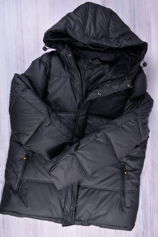 Куртка чоловіча болонева (кол. чорний) зимова Об'єм в наявності : 60 арт.A625-D