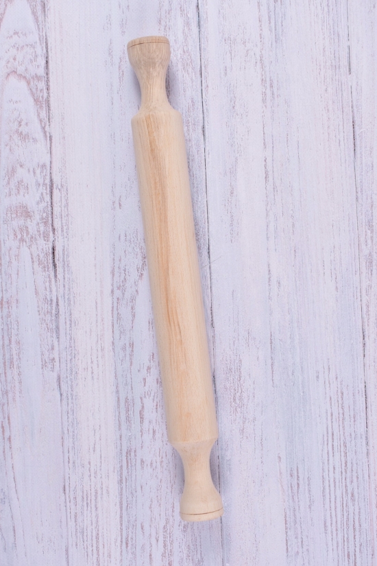 Скалка для раскатки теста (деревянная) размер 40 см арт.2029