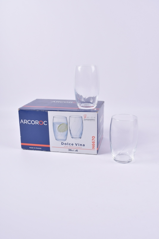 Набор стаканов "Dolce Vina" (цена за 6шт.) "ARCOROC" арт.N6670