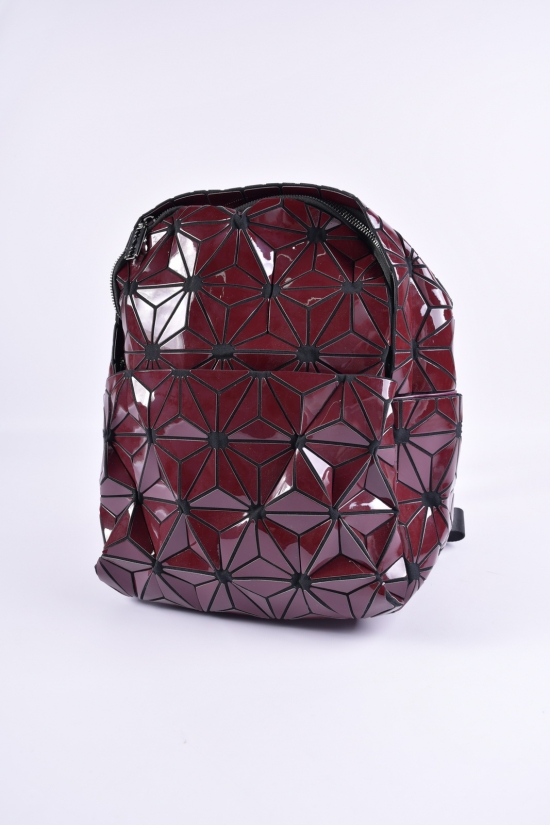 Жіночий рюкзак (цв. бордовий) розмір 25/33/14 см. арт.CD8158