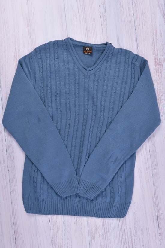 В'язаний светр для хлопчика (кол. синій) "Abdo Hallab" Зріст в наявності : 122, 134, 146 арт.10
