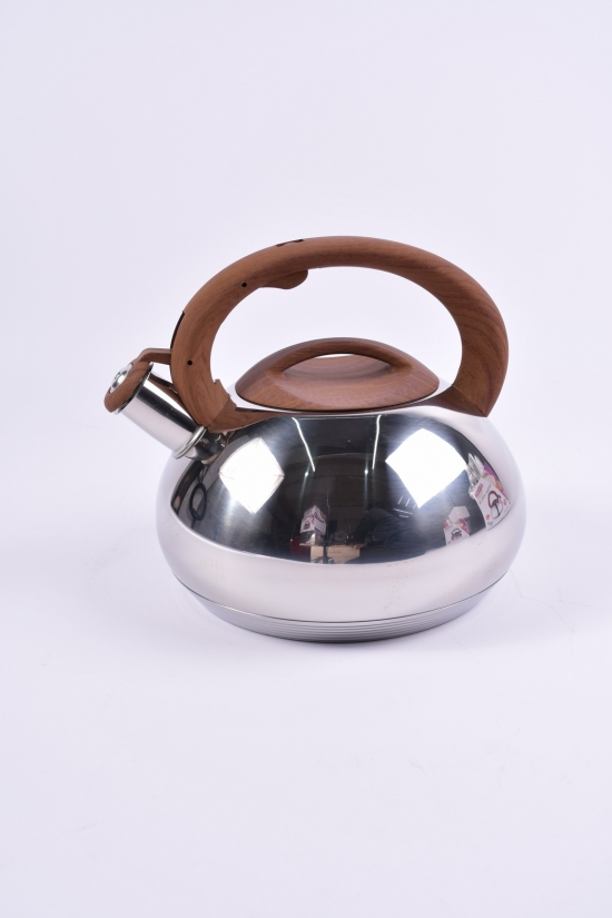 Чайник із нержавіючої сталі зі свистком (3л) 