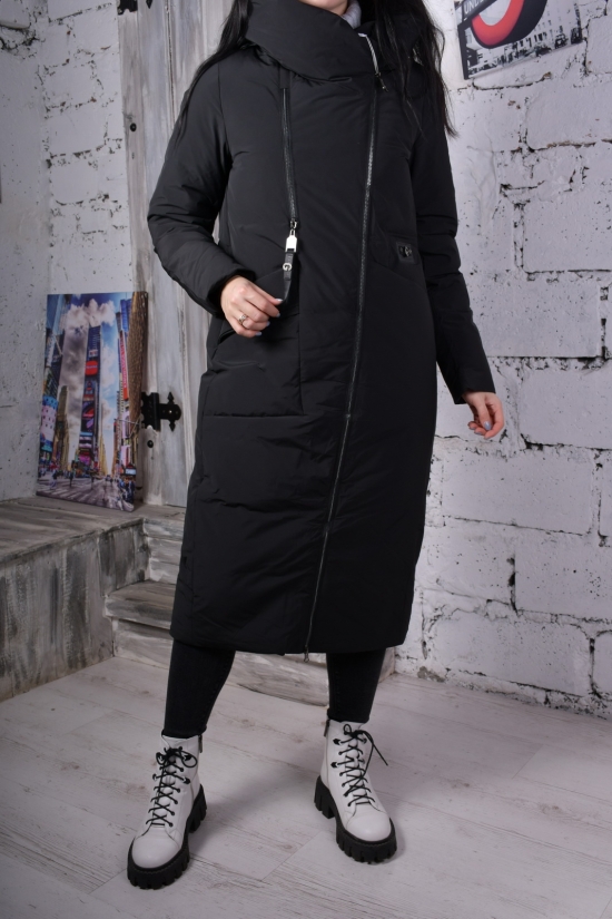 Жіноче пальто з плащівки зимові (color Z001) Розмір в наявності : 52 арт.HY3006