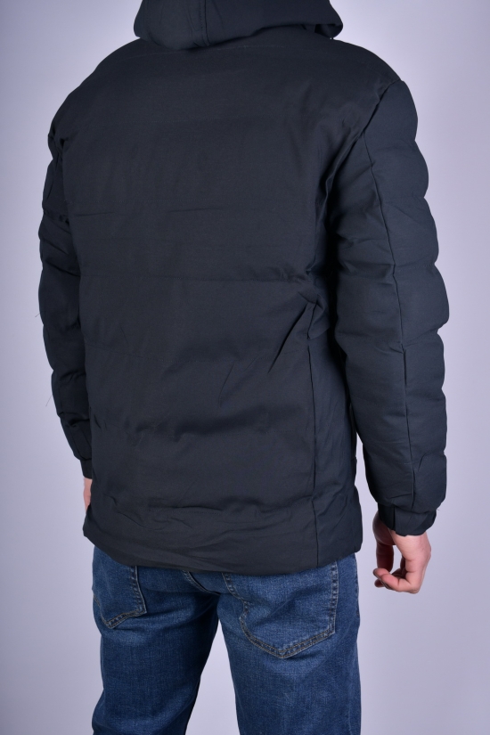 Куртка мужская зимняя (цв.т.синий) с плащевки Размер в наличии : 48 арт.1132