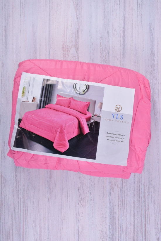 Комплект постельного белья (цв.розовый) (одеяло 210/230 наволочки 50/70 см простынь) арт.YLS-01-26