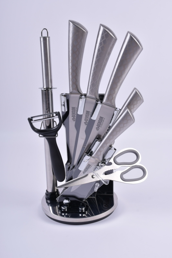 Набір ножів (з 9 предметів) "Benson" арт.BN-415