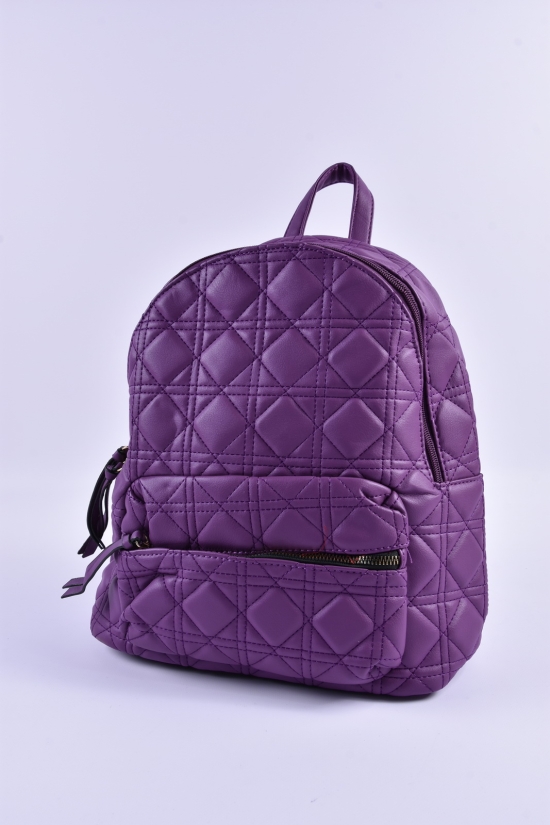 Жіночий рюкзак (цв. фіолетовий) розмір 30/29/12 см. арт.6547