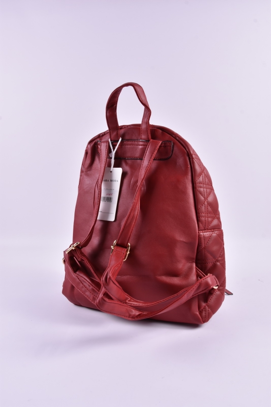 Рюкзак женский (цв.красный) размер 30/29/12 см. арт.6547