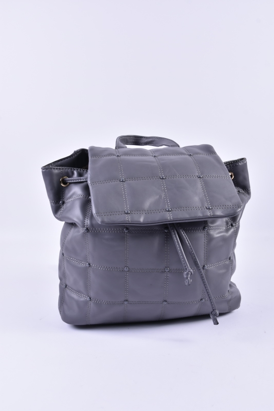 Рюкзак-сумка жіноча (колір сірий) розмір 30/29/11 см. арт.HJ789