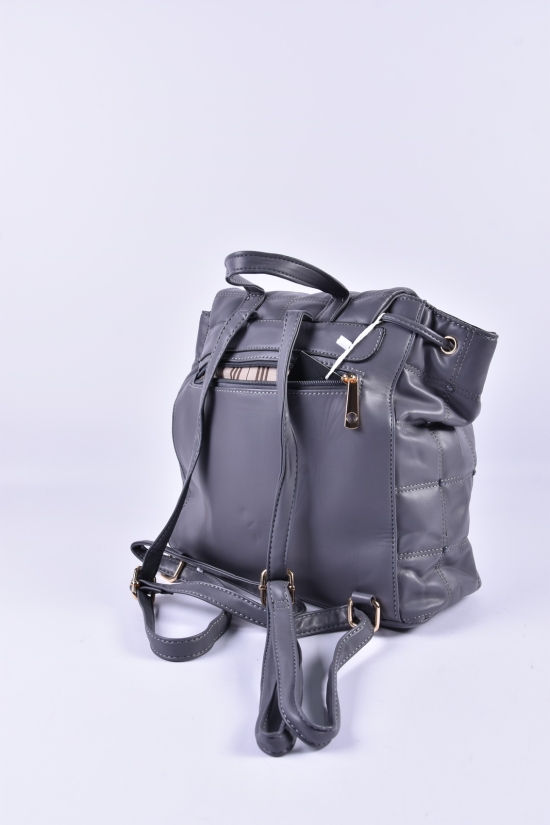 Рюкзак-сумка женская (цв.серый) размер 30/29/11 см. арт.HJ789