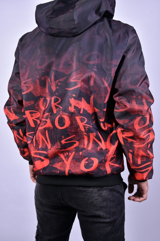 Куртка мужская (color 6) демисезонная из плащевки "BOOSJICK" (двухсторонняя) Размеры в наличии : 46, 52 арт.7713