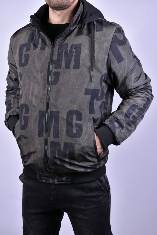 Куртка чоловіча (color 7) демісезонна з плащової тканини "BOOSJICK" (двостороння) Розміри в наявності : 44, 46, 48 арт.7705