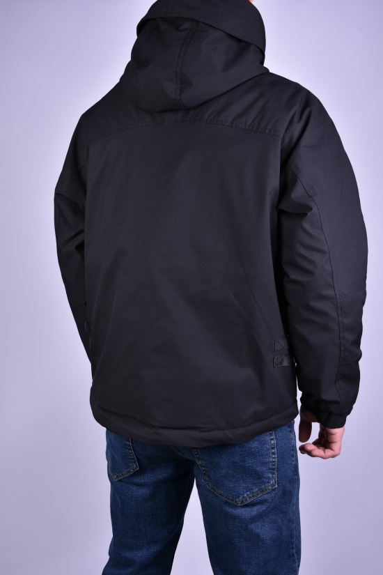 Куртка мужская (цв.черный) демисезонная"ATE" Размеры в наличии : 44, 46, 48 арт.A-818