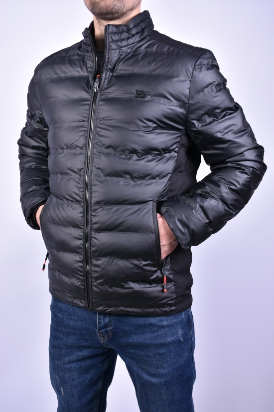 Куртка мужская (цв.черный) демисезонная Размеры в наличии : 46, 48 арт.839