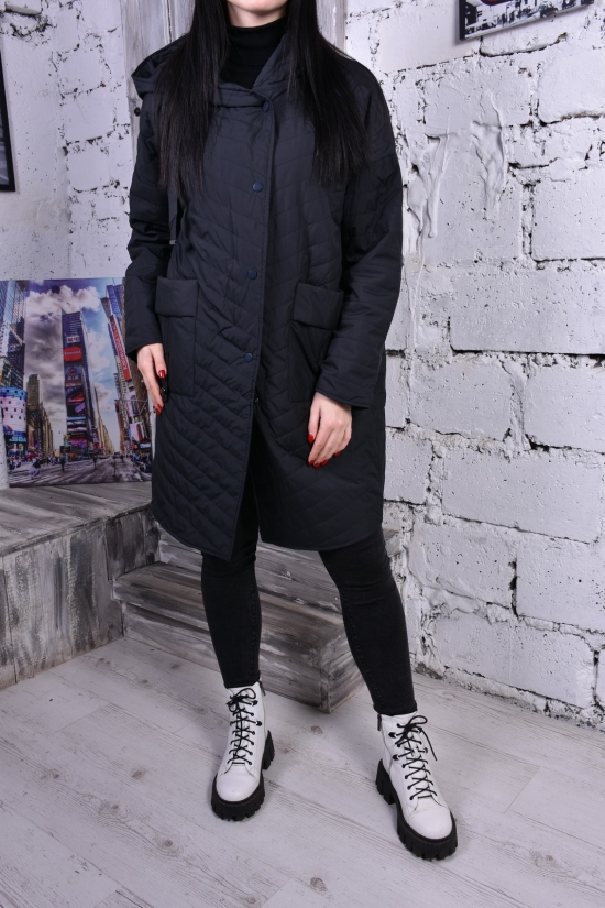 Жіноче пальто (color 48) демісезонне "OLANMIR" Розміри в наявності : 54, 56 арт.B689