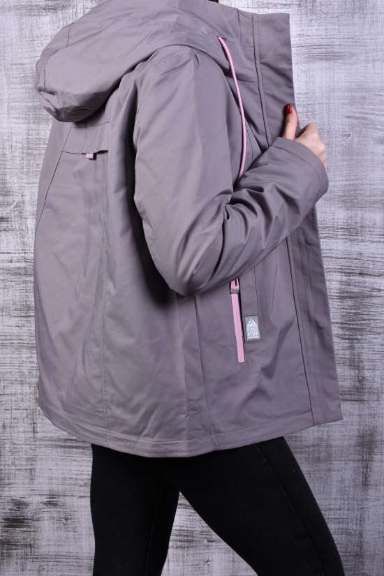 Куртка жіноча (color 59) демісезонна "OLANMIR" Розмір в наявності : 50 арт.B563