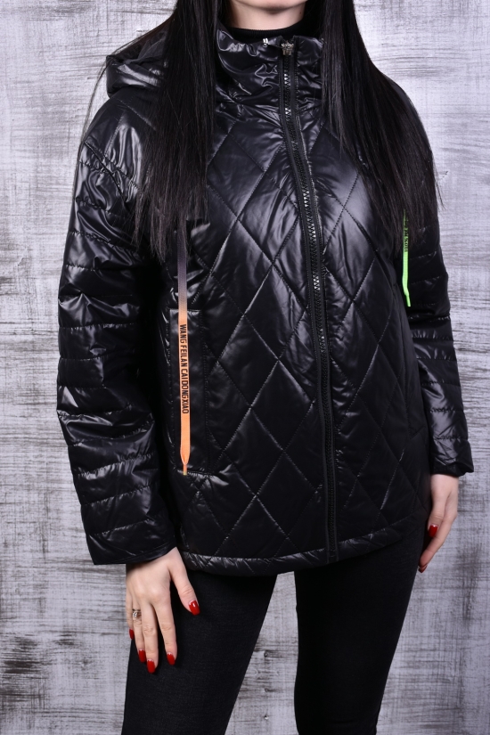 Куртка жіноча (кол. чорний) демісезонна "ALPS SNOW" Розміри в наявності : 48, 52 арт.650