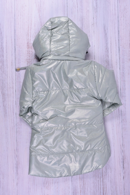 Куртка для девочки (цв.мяты) демисезонная болоневая Рост в наличии : 92, 98, 104, 116 арт.686