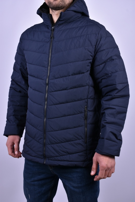 Куртка чоловіча (кол. синій) з плащової тканини демісезонна "PANDA" Об'єм в наявності : 60 арт.D9609D