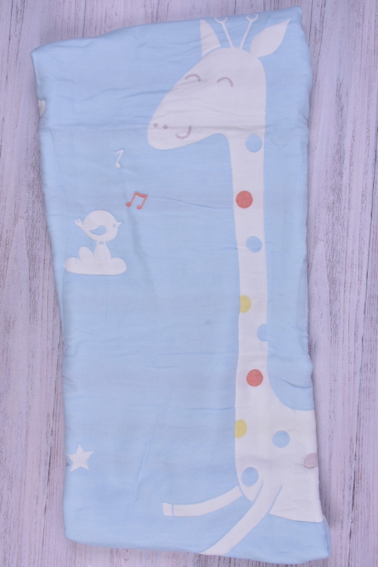 Детское одеяло (цв.голубой) размер 110/110 вес 840гр. арт.3163