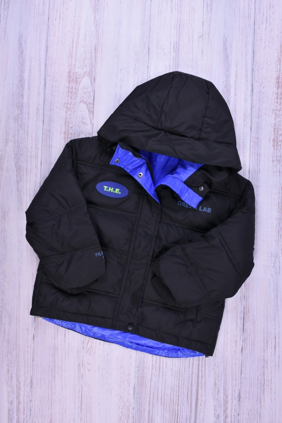 Куртка для дівчинки демісезонна (кол. чорний) з плащової тканини. Зріст в наявності : 116, 122, 128, 140 арт.08