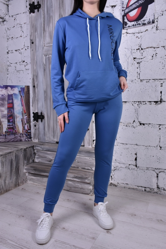 Костюм спортивний жіночий (кол. синій) трикотажний Розмір в наявності : 40 арт.MIRGCKEY