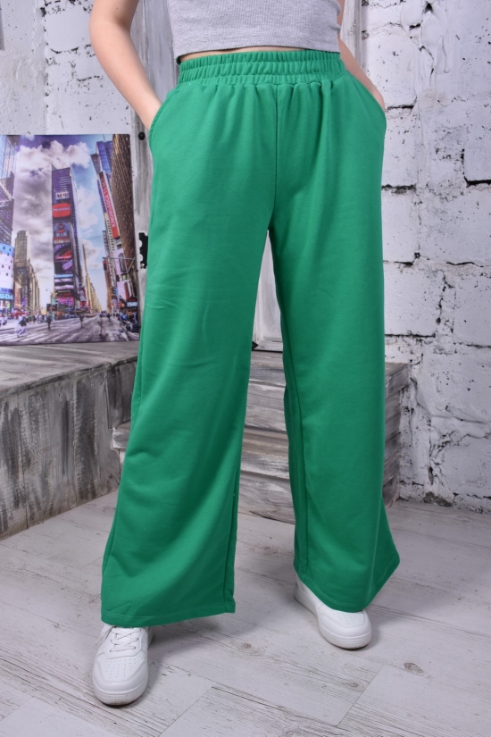 Штани жіночі (кол. зелений) трикотажні "QIANZHIDU" Розміри в наявності : 50, 52 арт.D810223