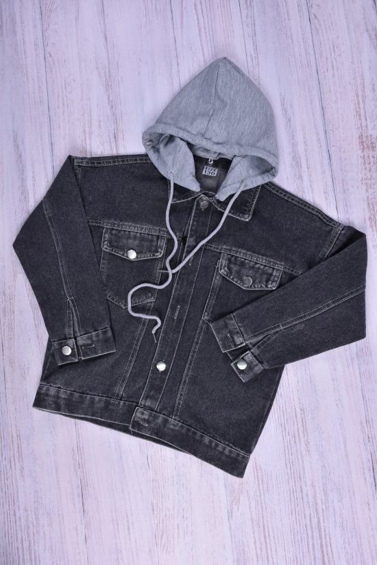 Пиджак джинсовый для девочки (цв.серый) Рост в наличии : 134 арт.01120