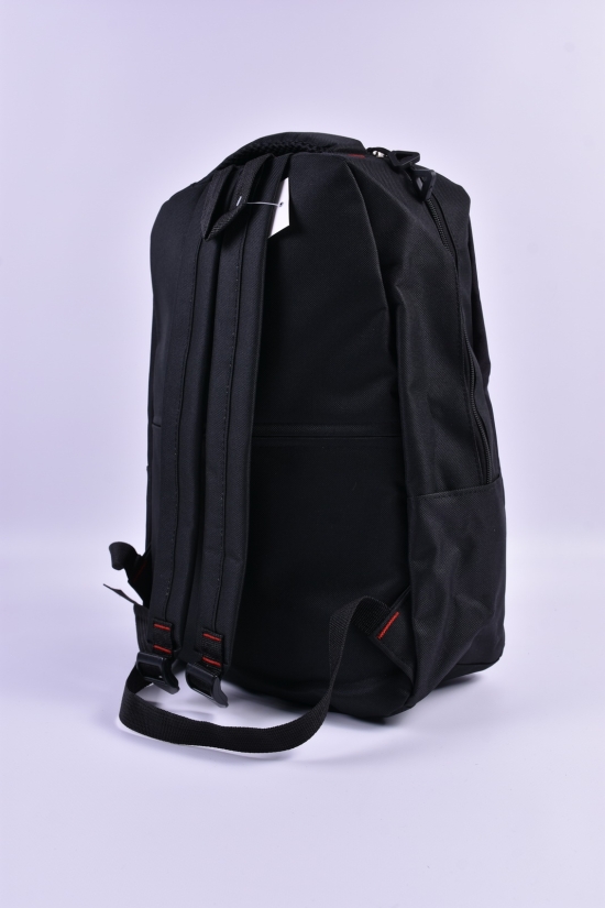 Рюкзак з плащової тканини (кол. чорний) розмір 39/28/13 см. арт.2215