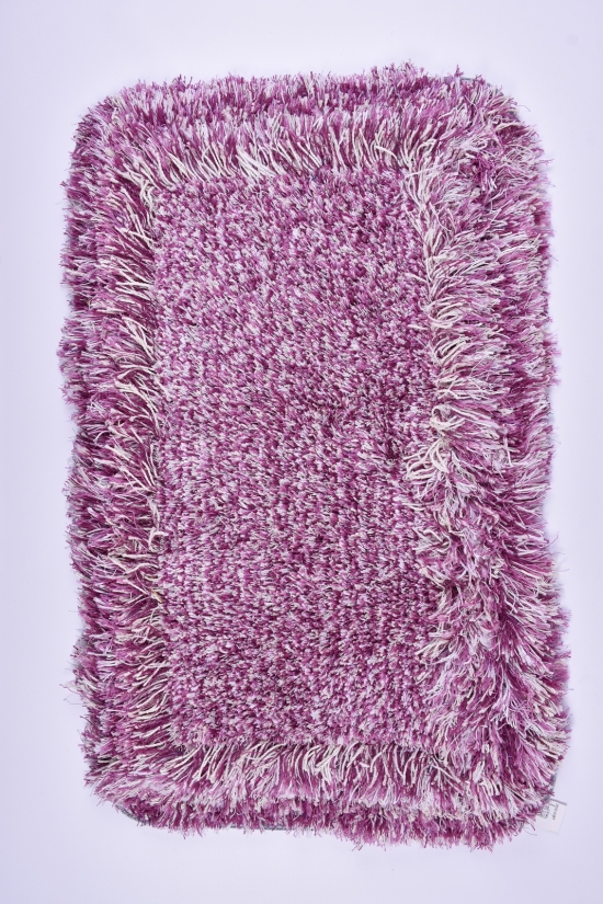 Килимок "травка" на тканинній основі (кол. фуксії) розмір 50/80 см арт.2020-030