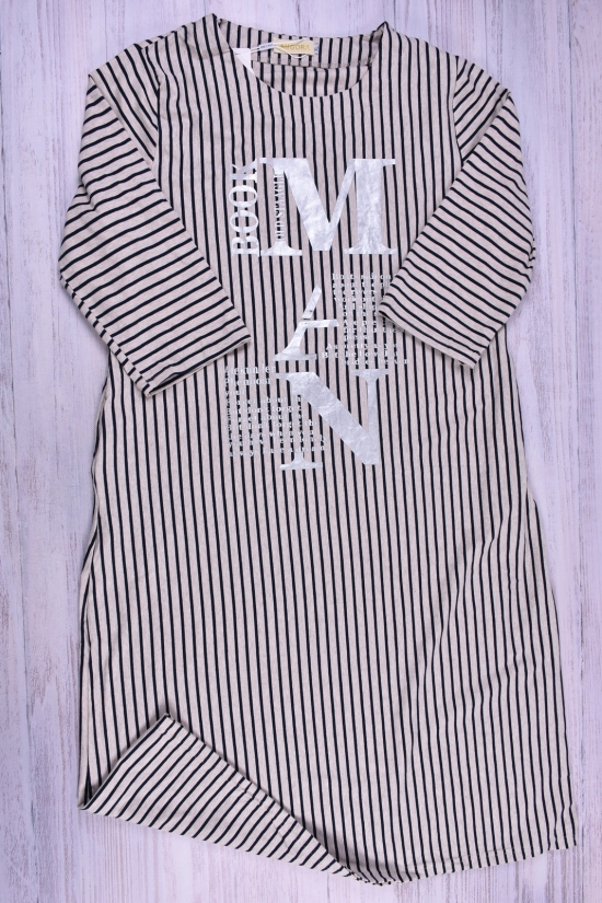 Платье женское (цв.кремовый) "ANGORA" Размер в наличии : 52 арт.983