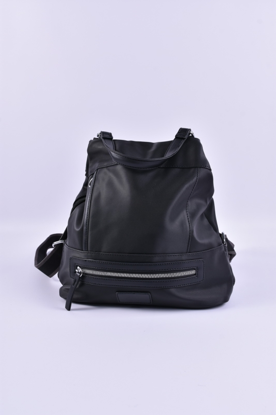 Рюкзак женский (цв.черный) размер 31/35/10 см арт.H975-1