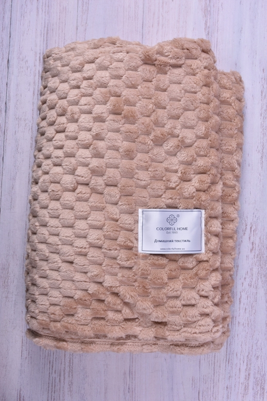 Плед-покривало (кол. кремовий) розмір 150/200 см (вага 0,980 гр) арт.CH-628