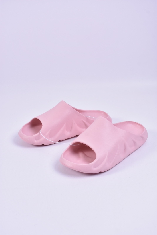 Шлепанцы женские из пены (материал EVA ) цв.розовый "YZY" Размер в наличии : 40 арт.B23