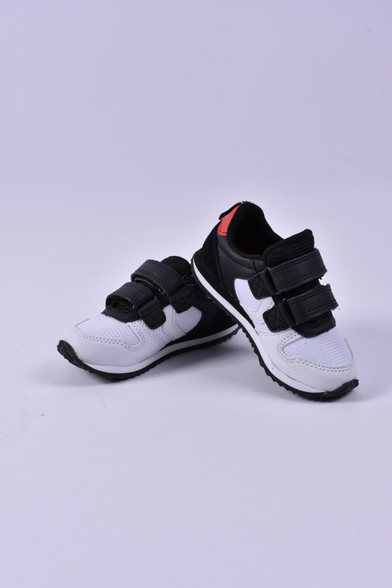 Кроссовки для мальчика (цв.черный/белый) Размер в наличии : 25 арт.1K522810