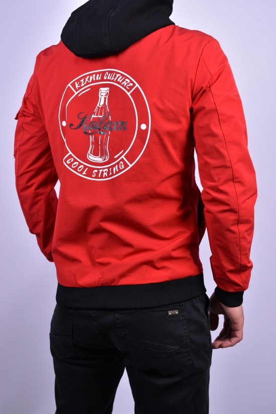 Куртка чоловіча демісезонна (кол. червоний) "DGJJ" Розміри в наявності : 44, 46, 48, 50, 52 арт.99012